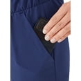 thumbnail image 5 of Hanes Womens Scrubs Cargo Joggers, Comfort Fit Healthcare Scrubs for Women, 5 of 8