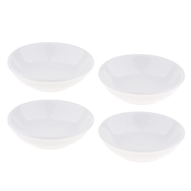 Plato de repuesto para calentador de aceite Yinane Tazón de Cerámica Blanca 9.7 Cm