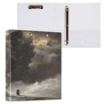thumbnail image 3 of WOBOGO Heavenly Law File Folders Extra Large Capacity to Hold 200 Sheets of Documents Hard Shell Ring Binder for School Home Office, 3 of 10