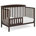 thumbnail image 5 of Delta Children Hanover 6-in-1 Convertible Baby Crib, Walnut Espresso, 5 of 16