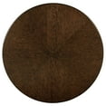 thumbnail image 3 of Landon 60-inch Round Wood Pedestal Dining Table Rich Brown, 3 of 7