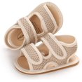 thumbnail image 4 of Baby Girls Boys Sparkly Bowknot Sandals Premium Soft Anti-Slip Rubber Sole Infant Summer Outdoor Shoes Toddler First Walkers, 4 of 6