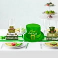 thumbnail image 3 of Gqtwoy St Patrick's Day Hat, Leprechaun Costume Accessory, Green Velvet Party Hat, Adult St. Paddy's Day Celebration, Christmas Tree Topper Hat, Irish Dance Costume, 3 of 7