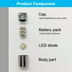 thumbnail image 5 of 40 Luces LED en Miniatura, Luces Pequeñas para Manualidades, Luces en Miniatura Alimentadas por Batería, Suministros de Decoración para Interiores y Exteriores, 5 of 5