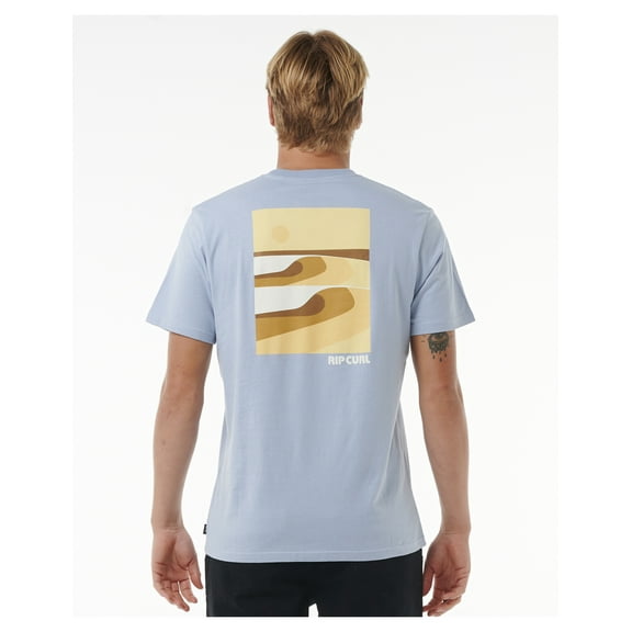 Rip Curl Surf Revival Lined Up Short Sleeve T-Shirt 2139 in size Medium