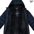 thumbnail image 4 of Chaqueta de invierno para hombre Reebok, talla grande, forrada con sherpa, azul marino, 4 of 7