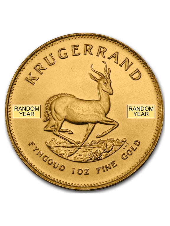 Collectible South Africa 1 oz Gold Krugerrand (Random Year)