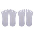 thumbnail image 3 of Calcetines invisibles para mujer Fernando 2 pares antideslizantes de corte bajo con cinco dedos, 3 of 8