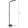 thumbnail image 2 of Natural Full Spectrum Sunlight Therapy Reading and Crafting Floor Lamp Lavish Home (Black, 6 Feet) - Adjustable, 2 of 5