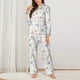 thumbnail image 2 of Balery Cute Koala Conjunto de Pijama con Estampado para Mujer, Conjunto de Dos Piezas con Manga Larga, Ropa de Dormir Suave con Bolsillos, Pijamas Cómodos-X-Large, 2 of 7
