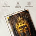 thumbnail image 6 of Elephant Stock Rustic Buddha Wall Art - Vertical Canvas Wall Art - Living Room Wall Decor - People Canvas - Brown And Gray Decor - 34" x 51", 6 of 8