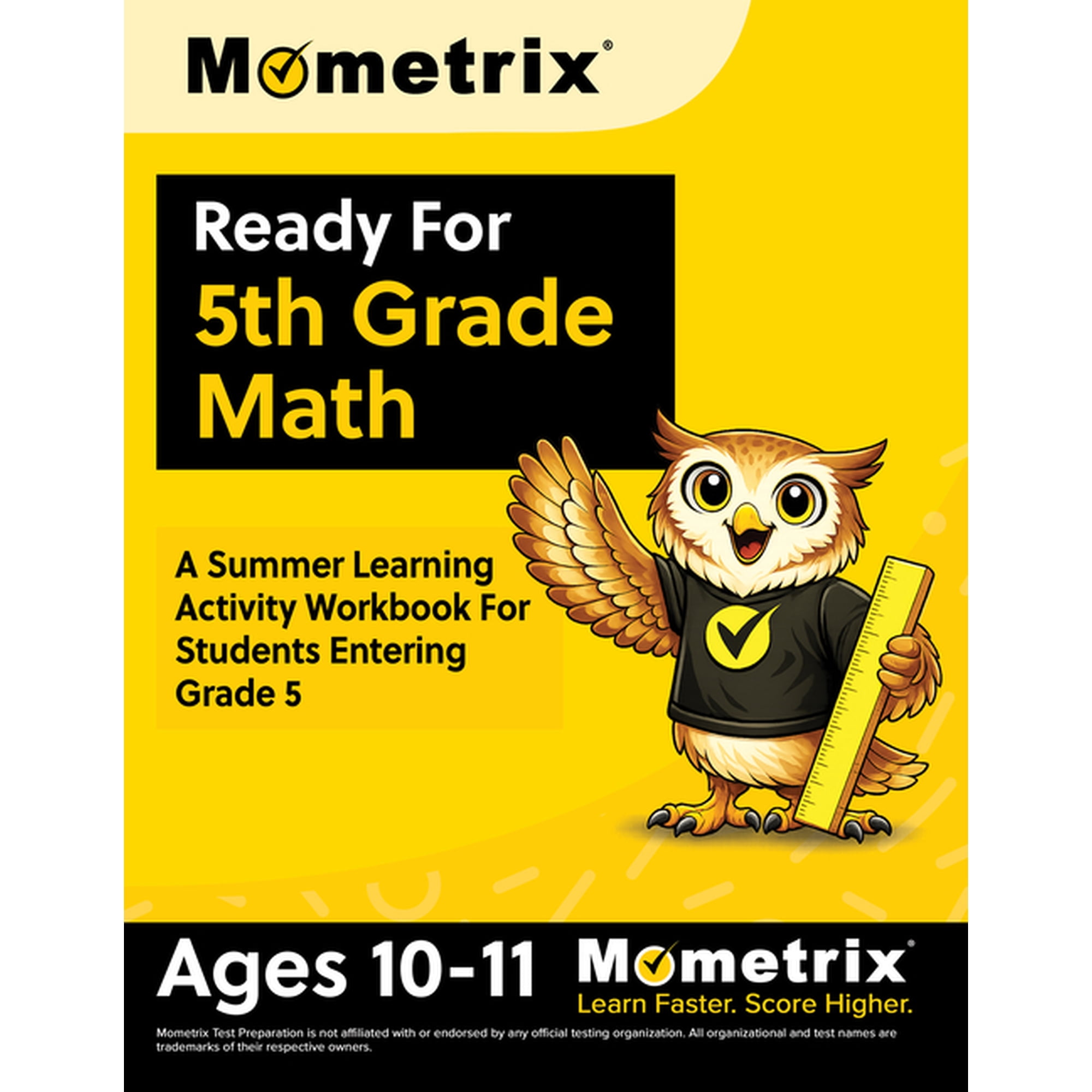 Ready For 5th Grade Math: A Summer Learning Activity Workbook For Students Entering Grade 5 [Ages 10-11], (Paperback)