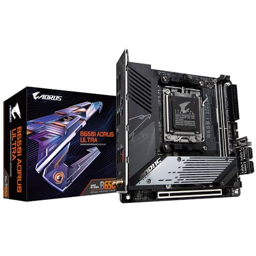 AORUS GIGABYTE Motherboard B650I AORUS ULTRA MATX - Black