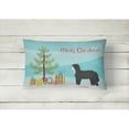 thumbnail image 2 of Carolines Treasures CK3868PW1216 Black Sheepadoodle Christmas Tree Canvas Fabric Decorative Pillow, 12H x16W, multicolor, 2 of 4