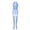 #1 Blue, variant on Underwire Women Fishnet Bodystocking Nightwear Chemises Bodysuits Sleepwear Deep V Cute Lingerie