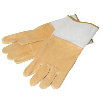 TIG/MIG Welding Gloves, Pigskin, Large, Tan (Best Sim Racing Gloves)