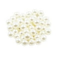 thumbnail image 2 of Tachiuwa 5xRound Pearl Spacer Loose Beads for DIY Craft Beige 50 Pieces 12mm, 2 of 10