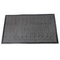 thumbnail image 6 of Zimtown 60"x36" Rubber Mat , Anti-Fatigue & Non-Slip for Restaurant, Kitchen, Bar, Bathroom, Garage, Garden, Outdoor Indoor, Black, 6 of 10