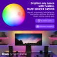 thumbnail image 2 of Tira de luces LED Roku Smart de 16.4 pies con brillo ajustable, 2 of 6