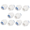 thumbnail image 1 of Ofertas Únicas Conector Rápido de 1/4" Tubo x 3/8" Rosca 10 Piezas para Ósmosis Inversa de Agua, 1 of 4