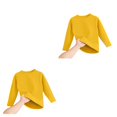 thumbnail image 4 of Minnieouse Ropa interior térmica para niños, parte gruesa, ropa de dormir, camisetas elásticas cálidas, manga larga, transpirable, agradable a Type3 NO3, 4 of 6