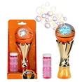 thumbnail image 1 of Basketball Trophy Bubble Machine, Basketball Trophy Bubble Wand,Basketball World Cup Bubble Machine,Light Up Bubble Maker,Bubble Blower,Party Birthday Bubbles Toy, Bubble Machine+Bubble Solution, 1 of 6