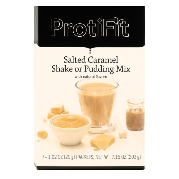 Proti Fit Salted Caramel Pudding Shake Box
