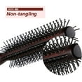 thumbnail image 4 of 3 Pieces Small Round Brush for Short Hair, 1 Inch Styling Hair Brush for Pixie, 4 of 5