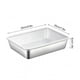 thumbnail image 2 of Fiambrera de acero inoxidable con tapa sellada, contenedor térmico para alimentos, ideal para oficina y viajes, refrigerador de comidas, enfriador de alimentos doméstico, almacenamiento compacto., 2 of 9