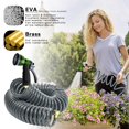 thumbnail image 2 of Manguera en espiral YESTAR de 15 m, liviana, con boquilla de 7 patrones, 2 of 7