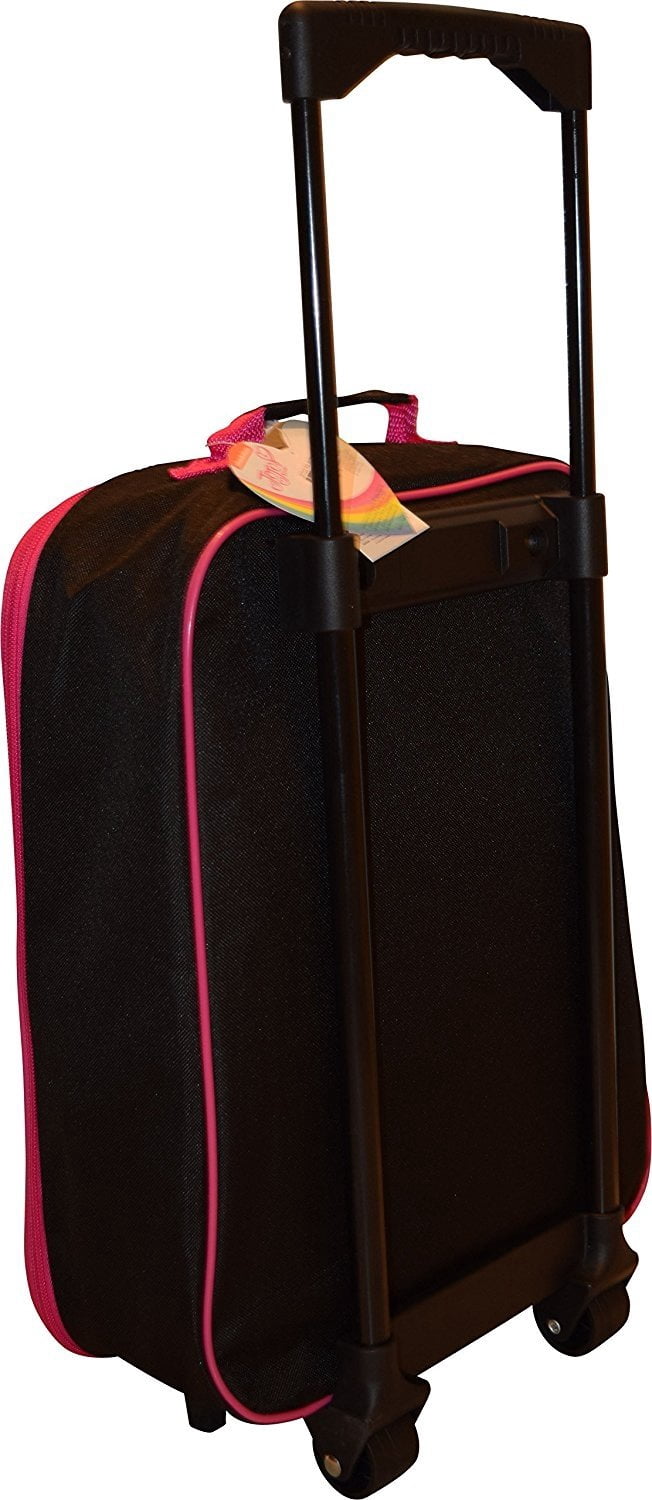 Nickelodeon Jojo Siwa Girl's 15" Collapsible Wheeled Pilot Case - Rolling Carry-on Luggage
