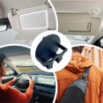 thumbnail image 4 of Universal Pouch Holder, Belt or Car Sun Visor Accessory, Durable & Custom Fit Vehicle Organizer, Unique Vehicle Accessory Gift, Universal for 2.75" (2pcs A), 4 of 7