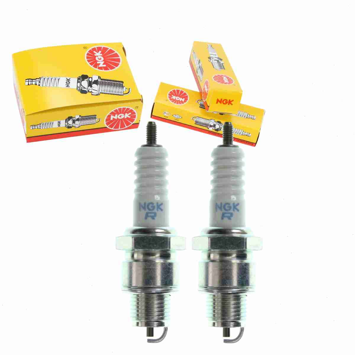 2 pc NGK 5539 Standard Spark Plugs for 98076-5871G 98076-5871G-01 E3.32 W24FR-L Ignition Wire Secondary