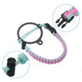 thumbnail image 4 of Uxcell Water Bottle Holder, Paracord Handle Strap Carrier Light Blue, Pink, 4 of 6