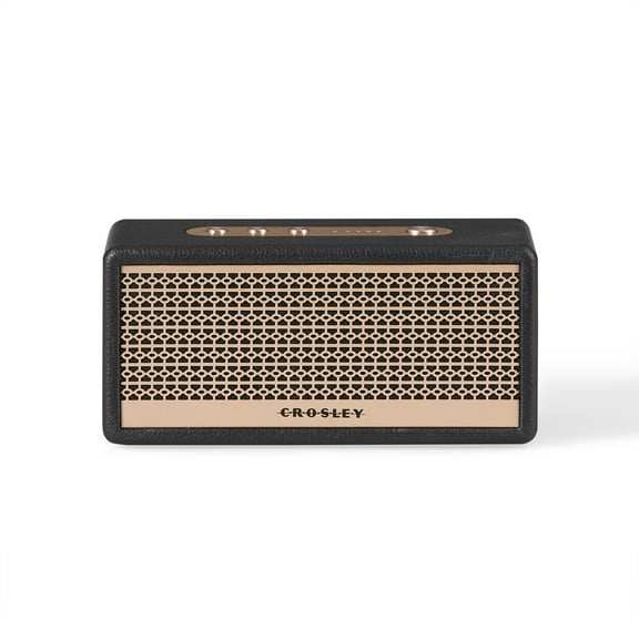 Crosley Montero Small Portable Bluetooth Speaker with Aux Input, Rechargeable Wireless Speakers