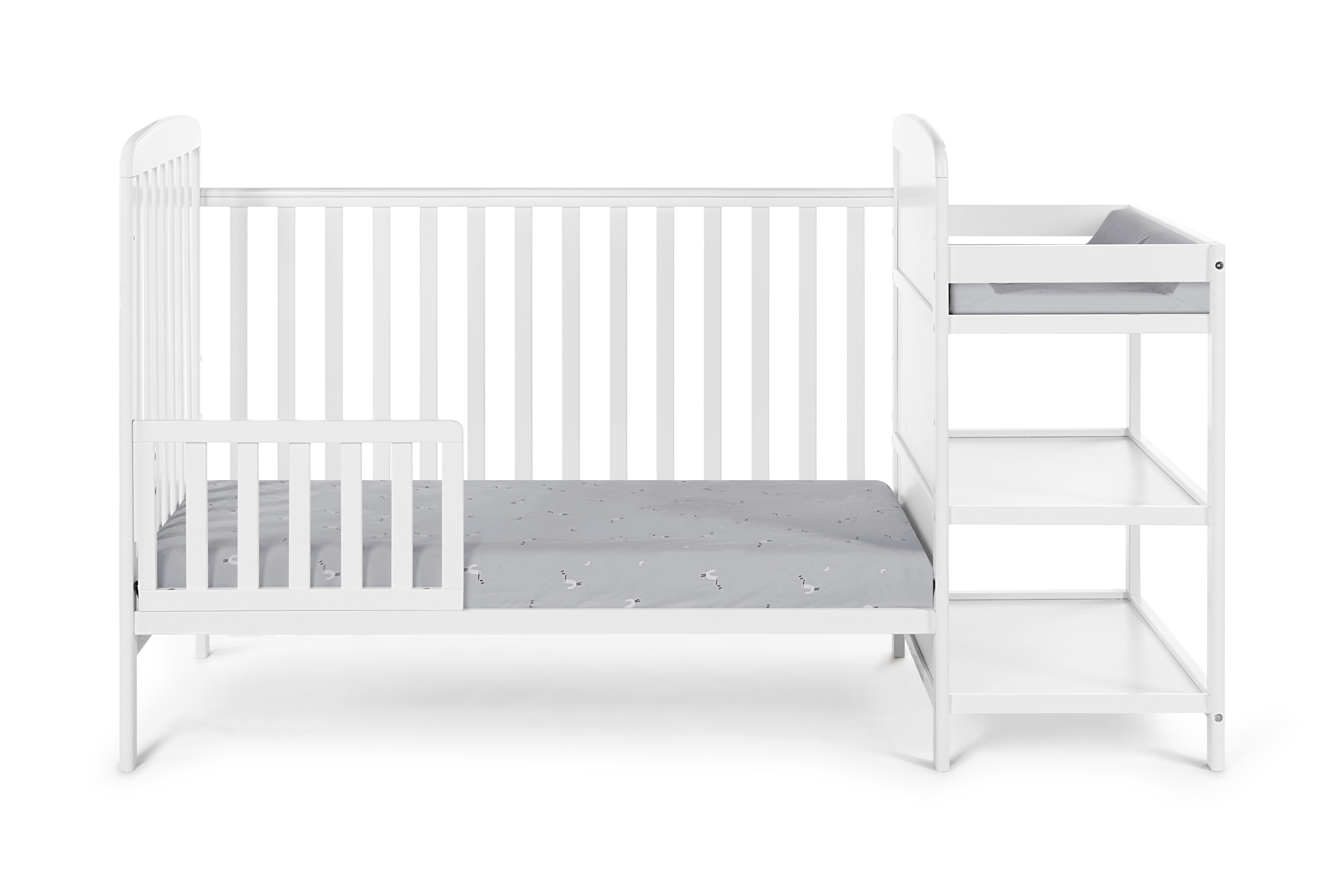 Suite Bebe Ramsey Crib & Changer Combo, White