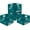 Teal, variant on 4 Pack Storage Milk Crate, Heavy Duty Versatile Box Organizers with Easy-Grip Handles, Interior 12.25"L x 12.25"W x 10.5"H,Teal