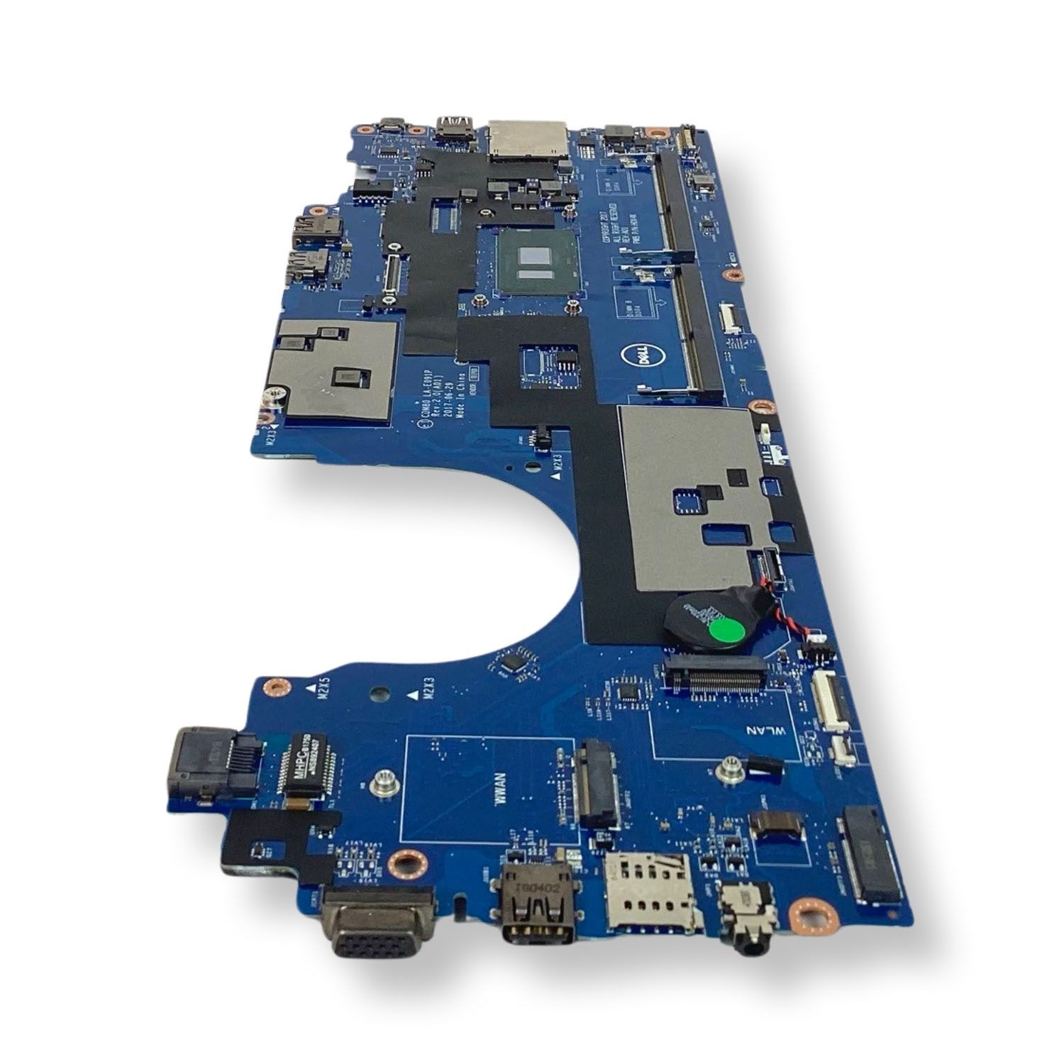 Pre-Owned Dell OEM Latitude 5580 Motherboard with Intel i5 2.5GHz CPU Intel Graphics 25W0N