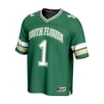 thumbnail image 2 of Youth GameDay Greats #1 Green South Florida Bulls Lightweight Collegiate Football Fashion Jersey, 2 of 4