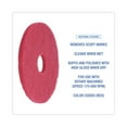 thumbnail image 6 of Boardwalk Buffing Floor Pads, 13" Diameter, Red, 5/Carton -BWK4013RED, 6 of 7