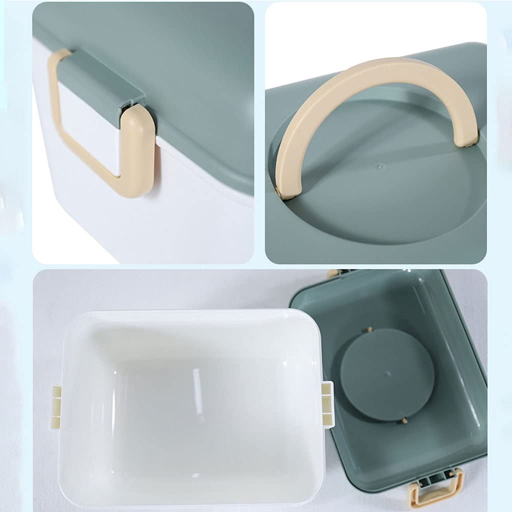 First aid box organizer Medical Box First Aid Box Plastic Container Box Portable Storage Box Family First Aid Kit Medicine Box