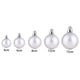 thumbnail image 3 of Bolas de plata claras grandes de 15 cm para decoración de árboles de Navidad, adornos para bodas, fiestas de Navidad para Año Nuevo 2023, decoración del hogar, regalo de Navidad, 3 of 5