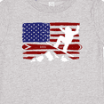 thumbnail image 4 of Inktastic Snowboarding US Flag Boys or Girls Baby T-Shirt, 4 of 5