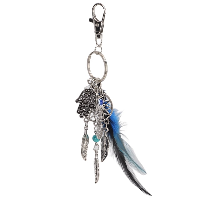 Dreamcatcher Keychain, aplicacia Amplia Estilo Moderno Anillos de Cadena de Llaves de Diseño Único para Bolsas para el Automóvil