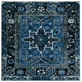 thumbnail image 2 of Safavieh Vintage Hamadan Dania Oriental Area Rug, Blue/Gray, 5'3" x 5'3" Square, 2 of 10