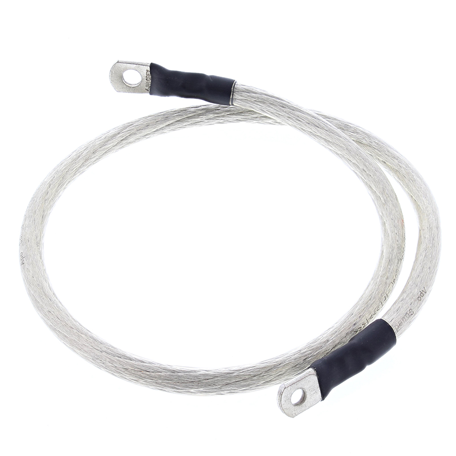 All Balls Universal 29" Clear Battery Cable (78129) with Terminals for Motorcycle, Dirt Bike