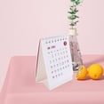 thumbnail image 2 of Pocket Calendar Calendars Monthly Desk Flip Simple Household Office, 2 of 6