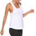 thumbnail image 6 of gakvbuo Plus Size Summer Tank Tops For Women 2023 Trendy Women's Loose Sleeveless Round Neck Solid Fitness Yoga Hollow Out Tank Tops Vest Sports Shirt, 6 of 9