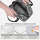 thumbnail image 3 of Disketp Zebra Lonchera Térmica para Mujer y Hombre, Bolsa de Almuerzo Reutilizable e Impermeable para Trabajo, Viajes y Picnic, 3 of 7