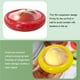 thumbnail image 3 of Cateissary El gel de sílice almacena y accede de manera eficiente a frutas y verduras Almacenamiento de alimentos multifuncional Cocina y Comedor contenedor de tomate, 3 of 6